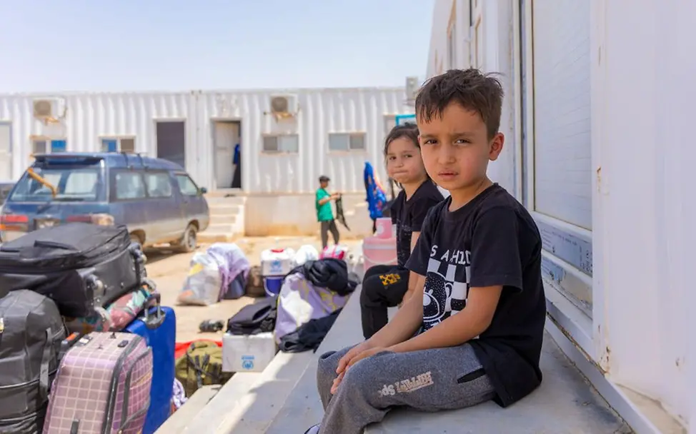 Weltflüchtlingstag: Kinder auf der Flucht. 
