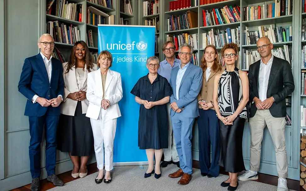 Der neu gewählte UNICEF Vorstand.