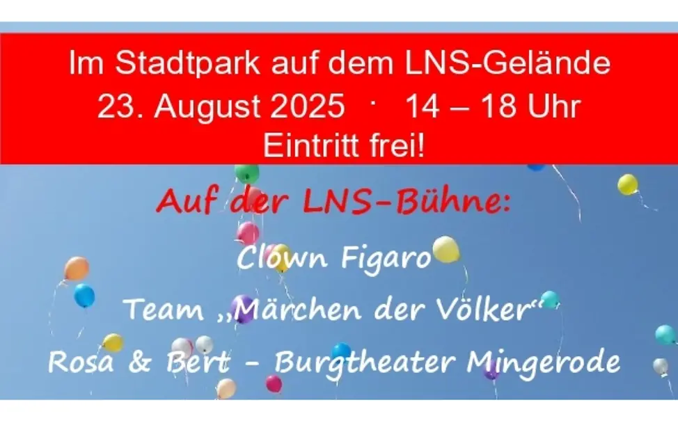 Team Duderstadt Kinderfest am 23. August 2026