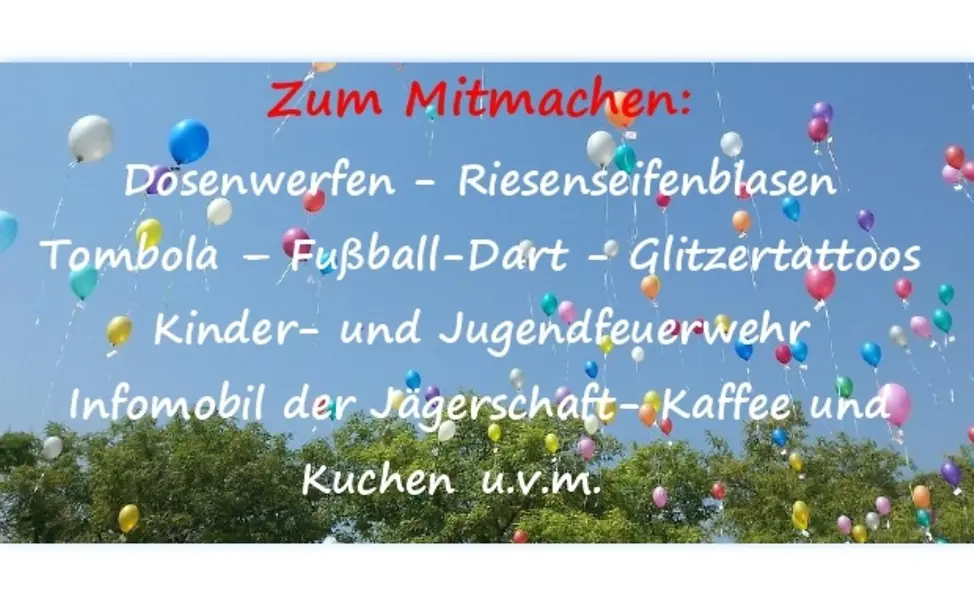 Team Duderstadt Kinderfest am 23. August 2026