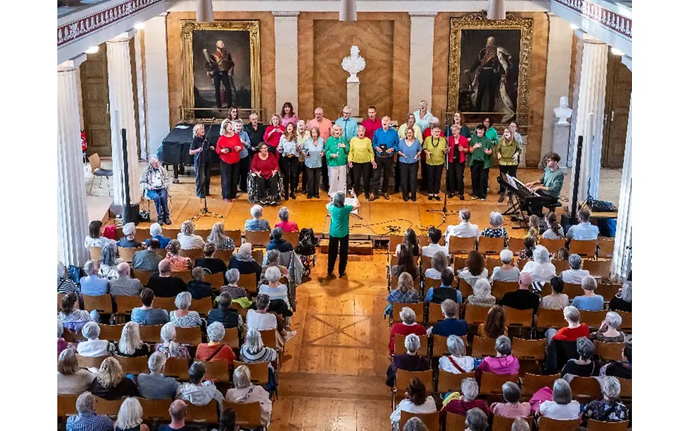 Benefizkonzert mit ToGether am 26.09.2026 in der Aula der Universität | © Ernst Newiger mod by UNICEF Göttingen Benefizkonzert mit ToGether am 26.09.2026 in der Aula der Universität