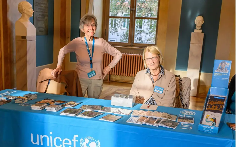 Benefizkonzert mit ToGether am 26.09.2026 in der Aula der Universität | © Ernst Newiger mod by UNICEF Göttingen Benefizkonzert mit ToGether am 26.09.2026 in der Aula der Universität