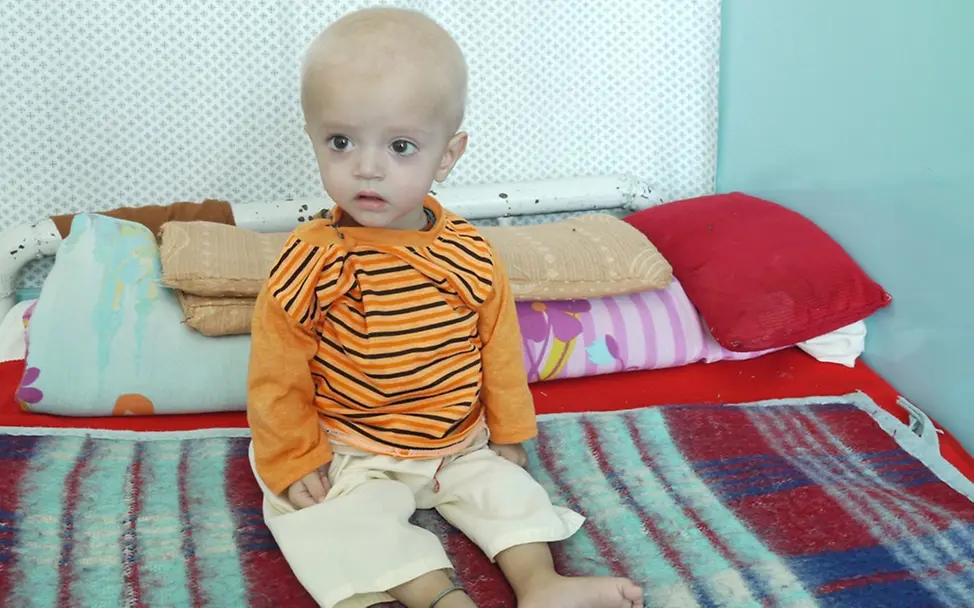 Über 50 Prozent der Kinder in Afghanistan sind zu klein. ©UNICEF/von Welser Über 50 Prozent der Kinder in Afghanistan sind zu klein. ©UNICEF/von Welser