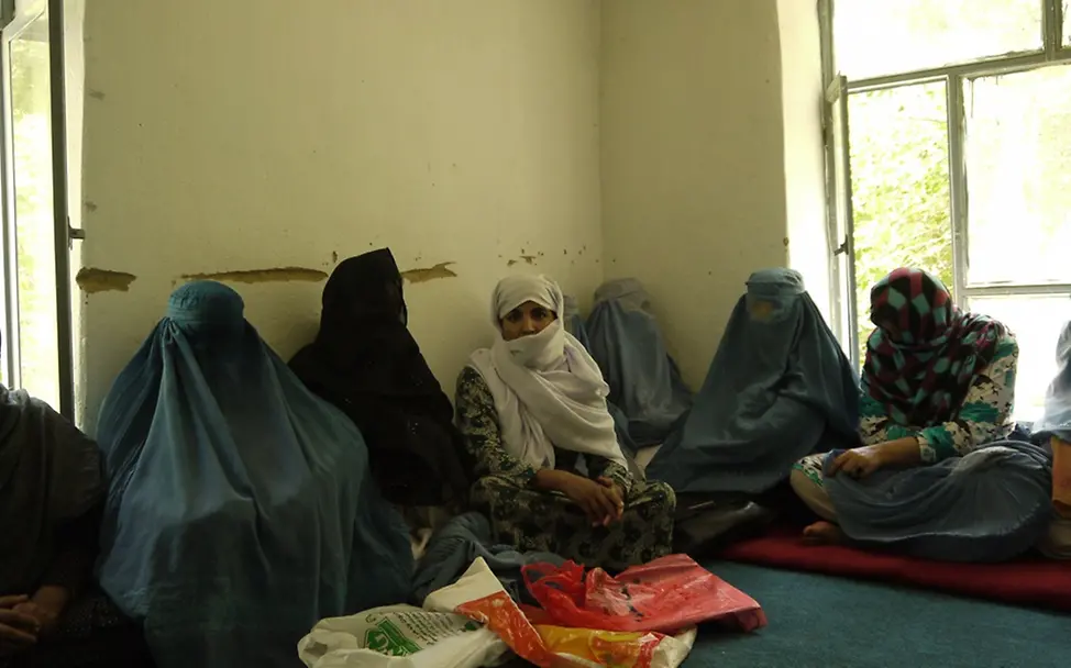 Freiwillige Helferinnen im Frauenzentrum der klinik DehNow. ©UICEF/von Welser Freiwillige Helferinnen im Frauenzentrum der klinik DehNow. ©UICEF/von Welser