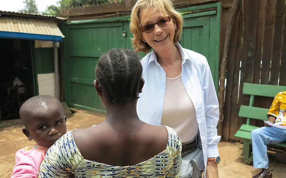 Das BVES bietet Müttern und Kindern Sicherheit | © UNICEF/Maria von Welser Das BVES bietet Müttern und Kindern Sicherheit