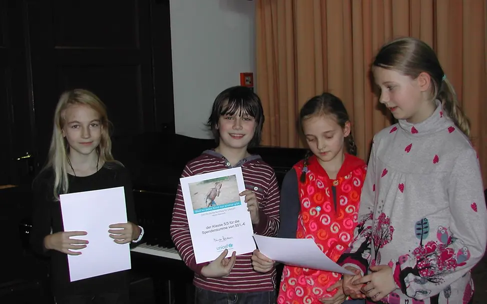 Auszeichnung der Schwimmer