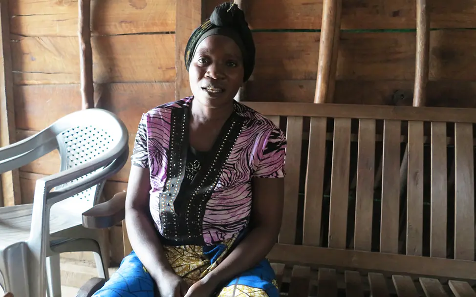 Risikis Nachbarin Isabella | © UNICEF/Maria von Welser Kongo: Maria von Welser traf Isabella