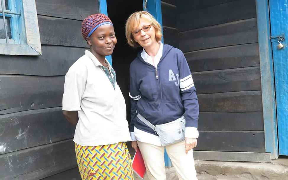 Kongo: Maria von Welser mit Risiki | © UNICEF/Maria von Welser Kongo: Maria von Welser mit Risiki