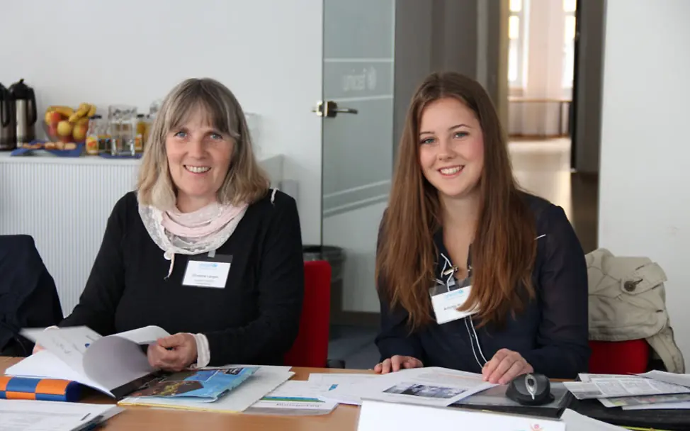 UNICEF-JuniorBotschafter Jurysitzung: Christine Langen und Antonia