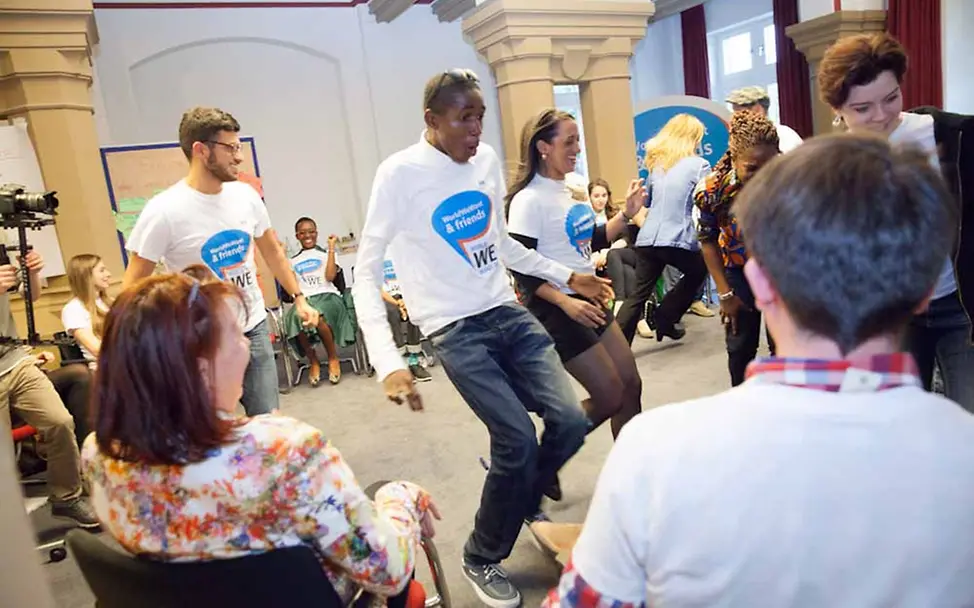 WorldWeWant: Gruppenspiel .