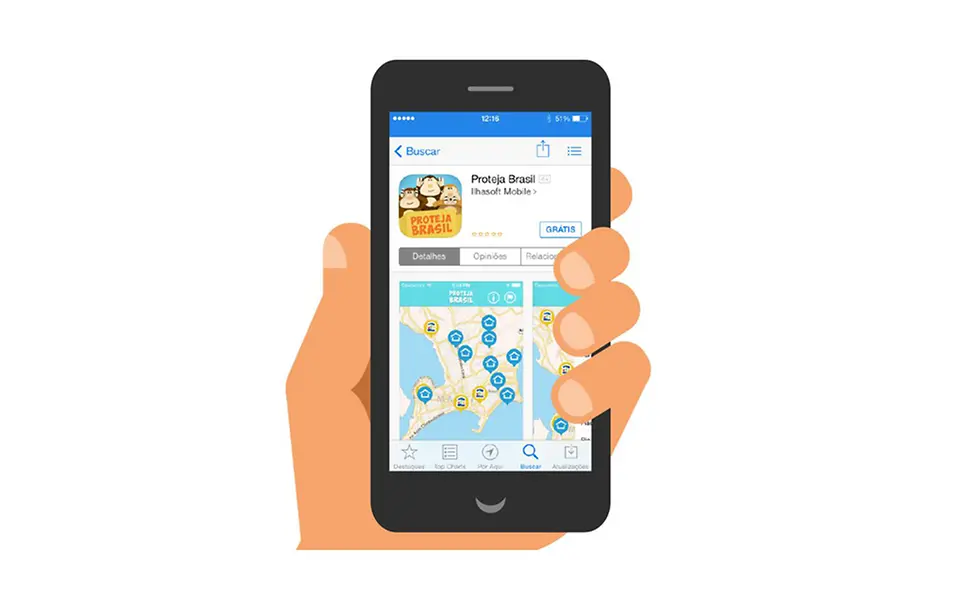 App "Proteja Brasil"