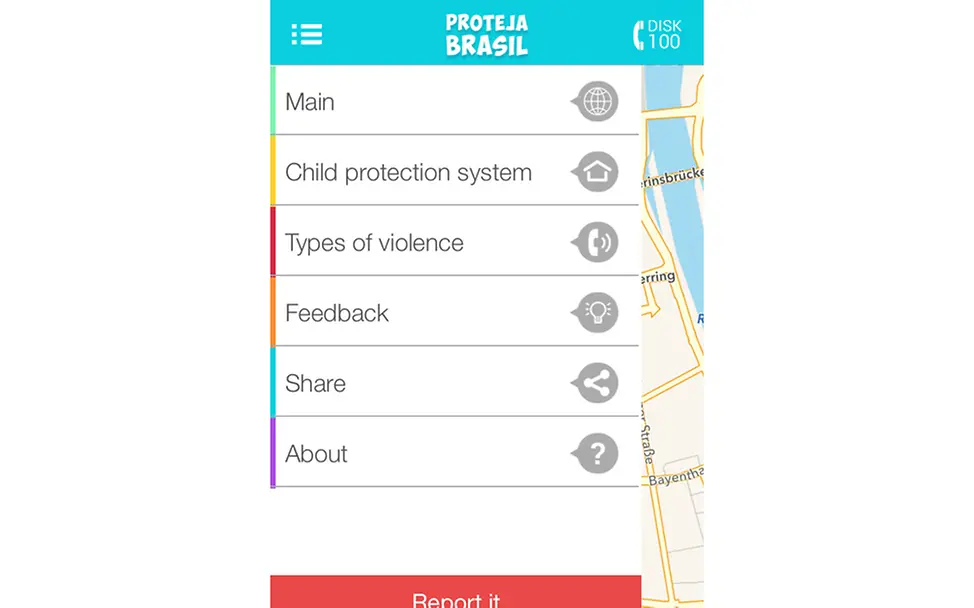 App "Proteja Brasil"