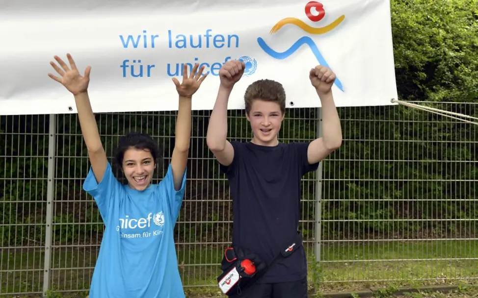 Laufen für UNICEF: Mitmachen lohnt sich | © UNICEF DT/Hyou Vielz Laufen für UNICEF: Jetzt mitmachen