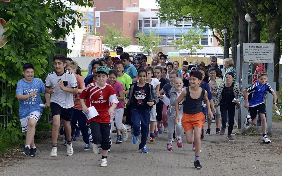 Startschuss zum UNICEF-Spendenlauf | © UNICEF DT/Hyou Vielz Laufen für UNICEF: Startschuss