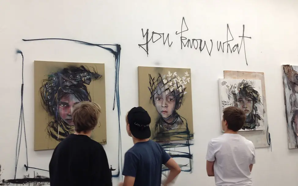 Colours of Resilience: Workshop deutscher Schüler 