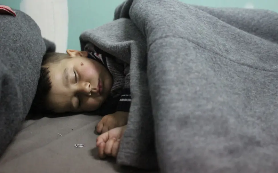 UNICEF liefert Decken und Trinkwasser