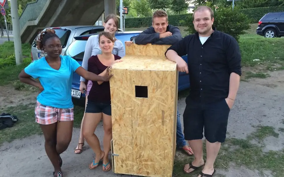 Fast fertig! © HSG-Archiv