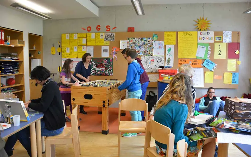 Hinter den Kulissen | © UNICEF/Claudia Berger UNICEF-JuniorBotschafter