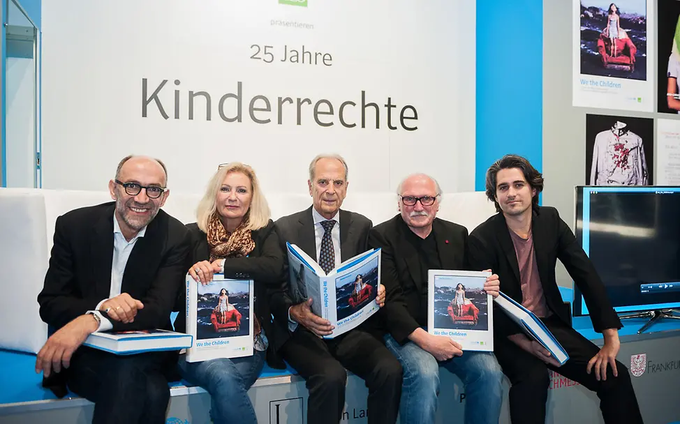Buchvorstellung We the Children auf der Frankfurter Buchmesse | © Felix Schmitt/Edition Lammerhuber Buchvorstellung We the Children auf der Frankfurter Buchmesse