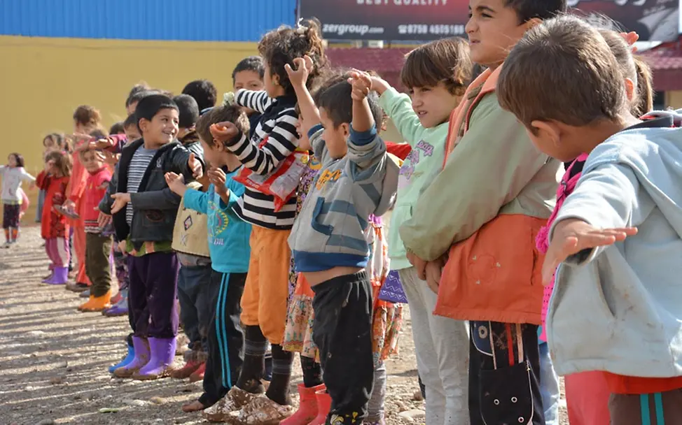 Spielangebote für Kinder | ©UNICEF/Tarneden Nordirak: Spielangebote für Kinder