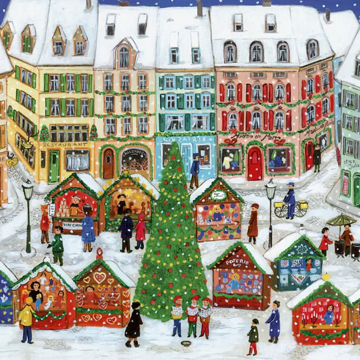 Verschicken Sie Weihnachtsgrüße mit den UNICEF-Grußkarten. | © Betsy Ross Koller UNICEF-Grußkarten zur Weihnachtszeit