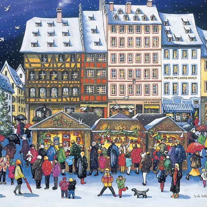 Verschicken Sie Weihnachtsgrüße mit den UNICEF-Grußkarten. | © Bernard Ambielle UNICEF-Grußkarten zur Weihnachtszeit