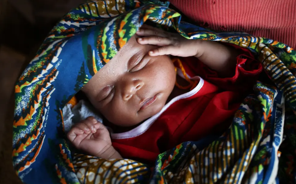 Francine aus der Zentralafrikanischen Republik | © UNICEF/Bindra Alexander Gerst: Francine aus der Zentralafrikanischen Republik