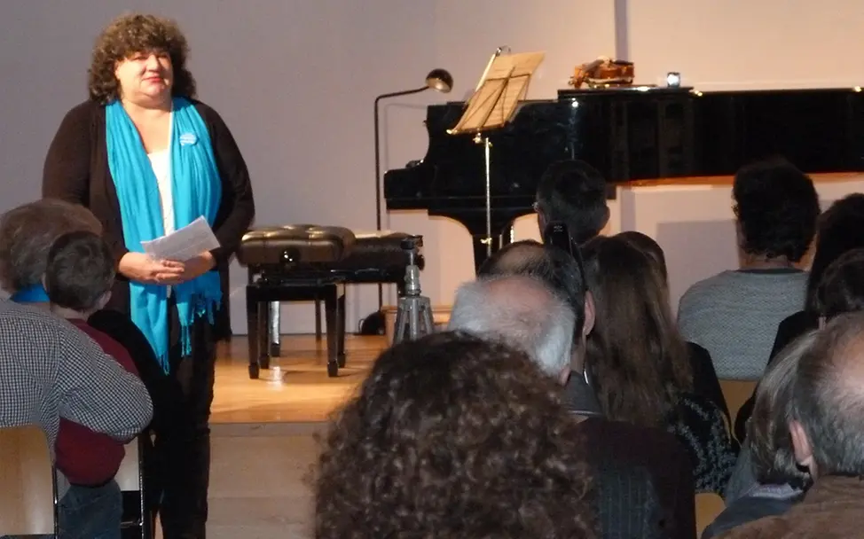 Beate-Maria Blinzler/Leiterin UNICEF-AG © UNICEF-AG Landshut/Karin Erbe