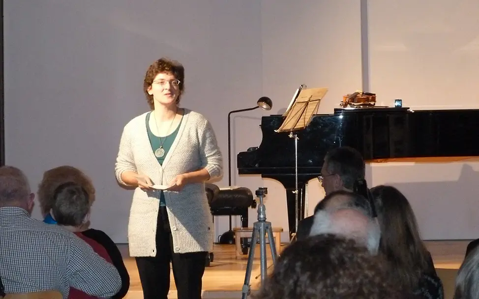 Tanja Wagner/Leiterin Klavierklasse © UNICEF-AG Landshut/Karin Erbe