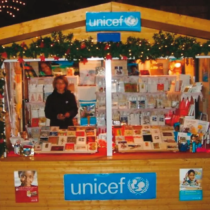 UNICEF-Stand Christkindlesmarkt Neuer Inhalt (1)