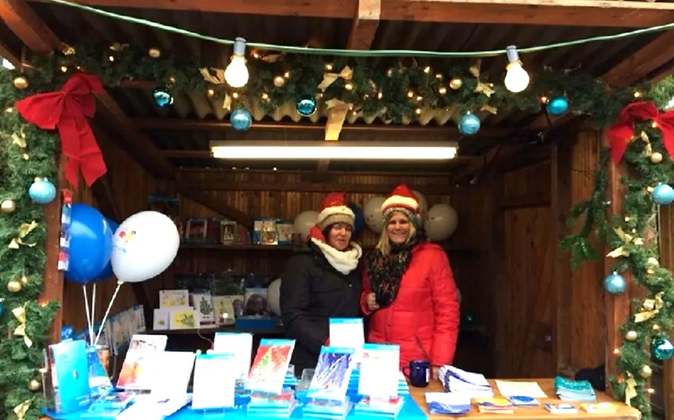 Grußkartenverkauf in Bad Vilbel @ Iris Göksaltik