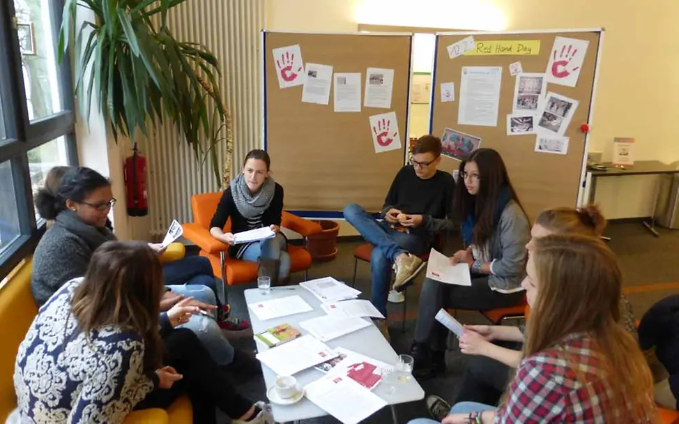 Erfahrungsaustausch an Aktionsinseln | © UNICEF/Baltazar UNICEF-JuniorTeamer