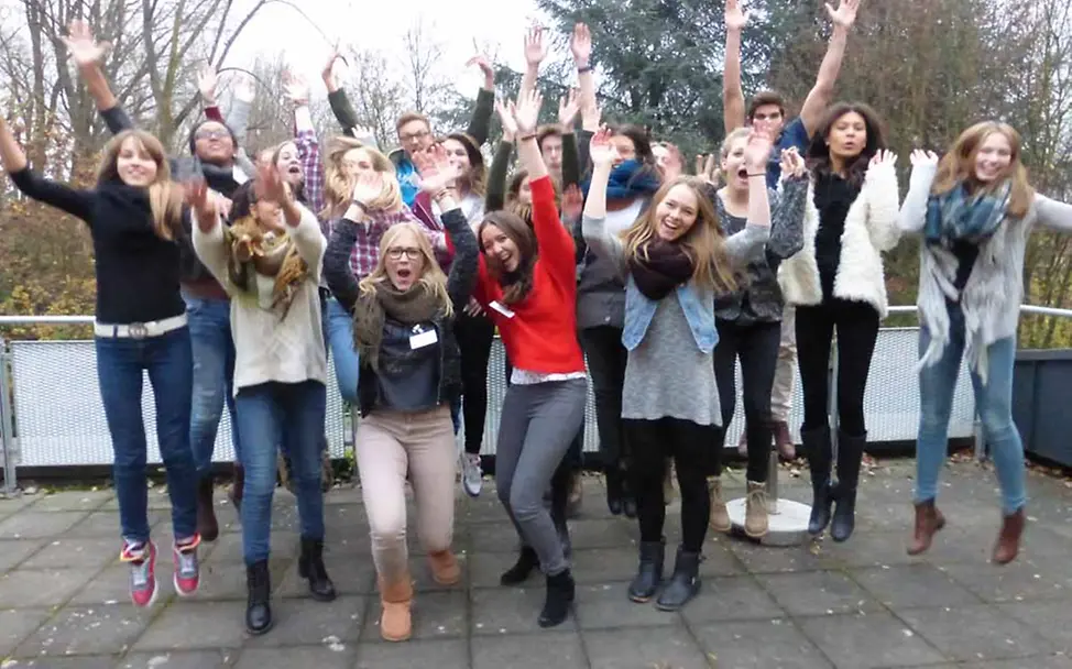 Die frisch zertifizierten UNICEF-JuniorTeamer | © UNICEF/Kleeb UNICEF-JuniorTeamer