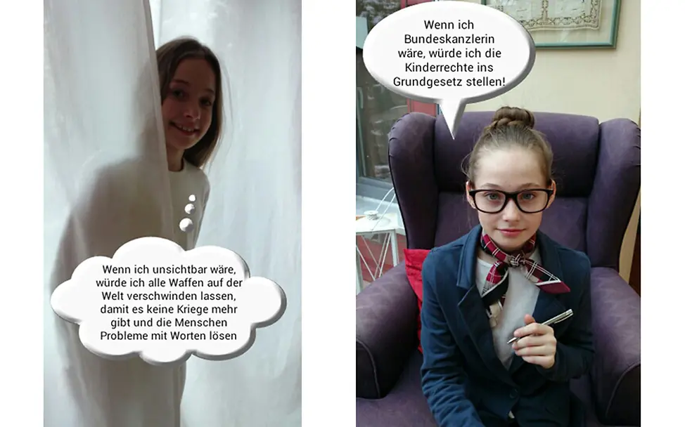 11 WIE DU: Rosalie JuniorBotschafter: Rosalie setzt sich für Kinderrechte ins Grundgesetz ein.