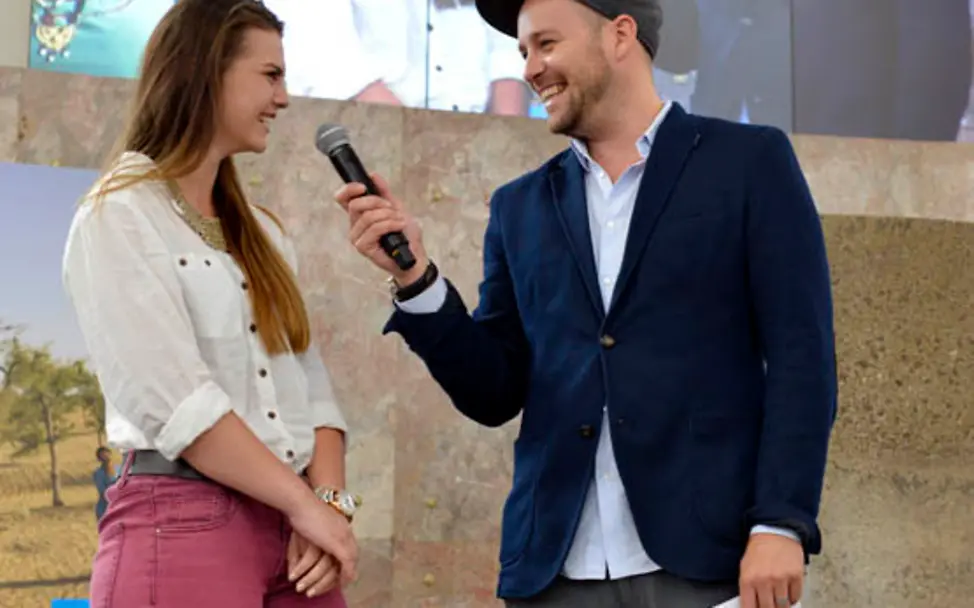 Moderator BEN bei der JuniorBotschafter-Preisverleihung 2014 BEN bei der JuniorBotschafter-Preisverleihung