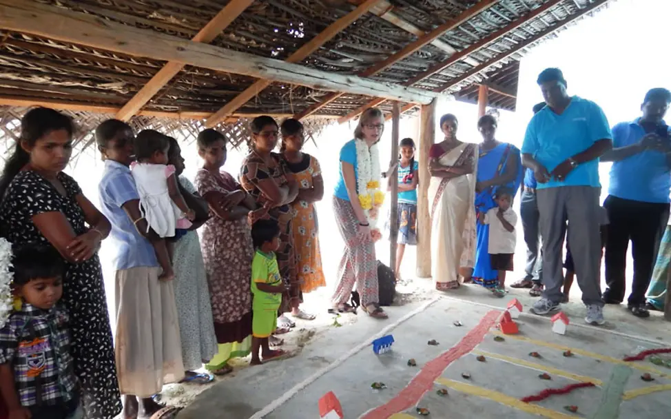 Sri Lanka: Komiteemitglieder erklären die Minenkarte