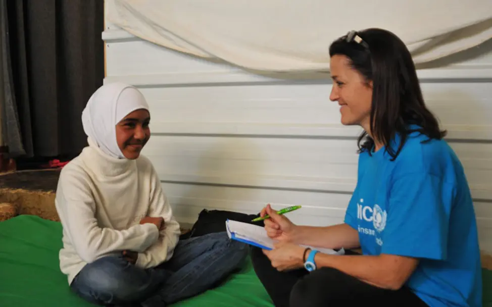 Syrische Flüchtlinge: Raneem im Gespräch mit Ninja Charbonneau