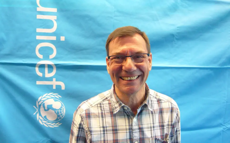 UNICEF Gruppenleiter Berlin, Agustín Blanco