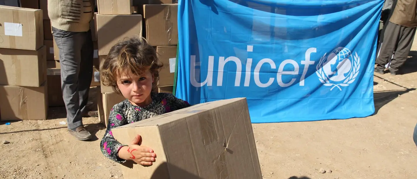 Syrien: Hilfslieferung für Kinder in Not | © UNICEF/NYHQ2014-2043/Khuzaie Syrien: Hilfslieferung für Kinder in Not