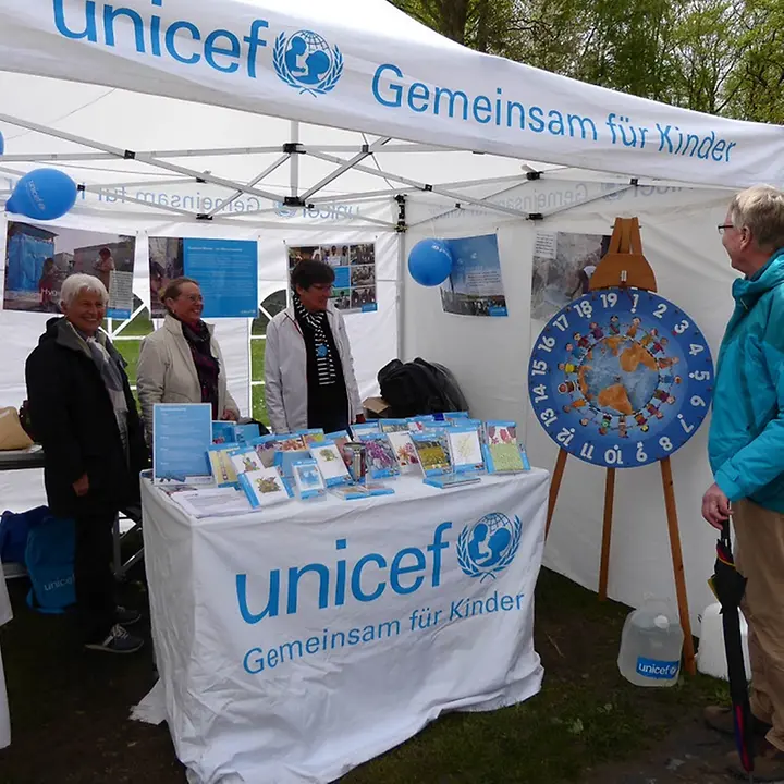 Unicef am Pflanzenmarkt © Petra Schreiber