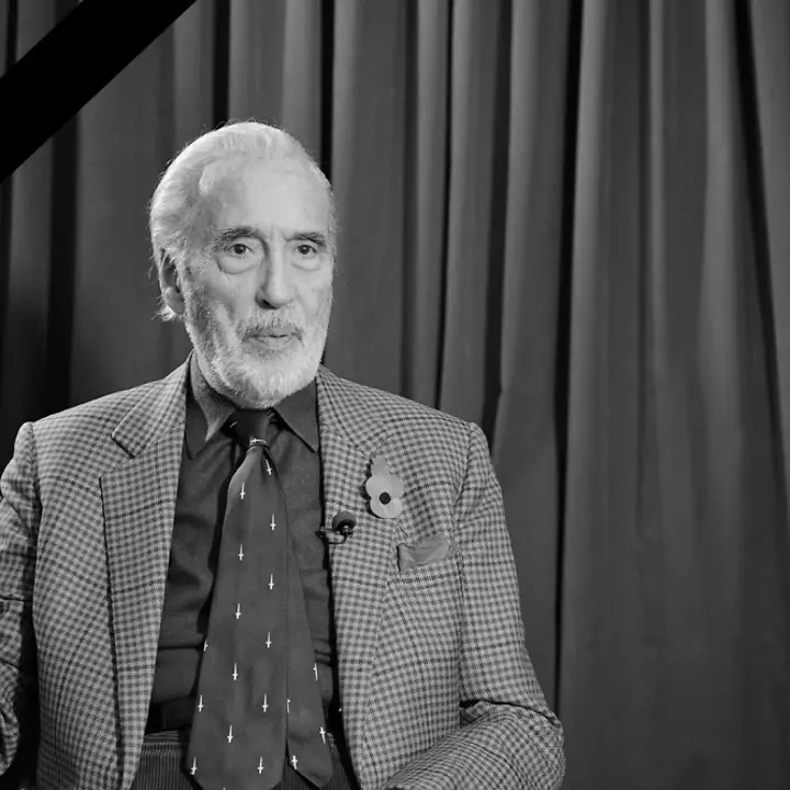 UNICEF-Ehrenbotschafter Christopher Lee | © Burda Christopher Lee: Internationaler UNICEF-Ehrenbotschafter