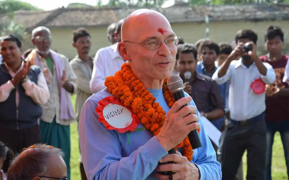 Stefan Findel in Nepal | © UNICEF/Schneider Stefan Findel Nepal