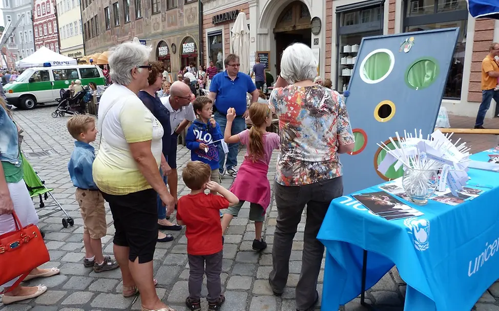 Ballwurfwand © UNICEF-AG Landshut/Erbe