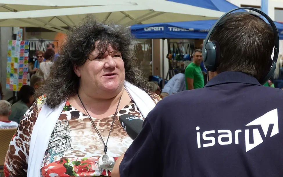 TV-Interview © UNICEF-AG Landshut/Erbe