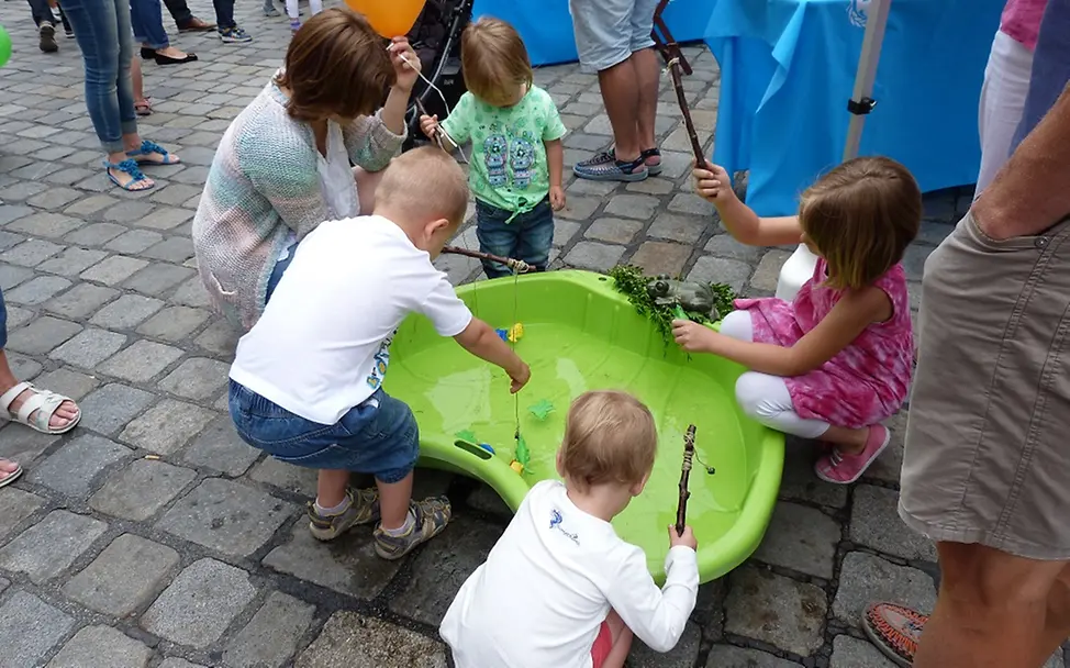 Angelspiel © UNICEF-AG Landshut/Erbe