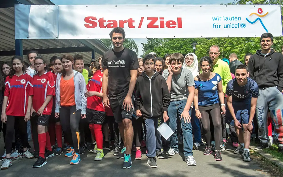 wir laufen für UNICEF