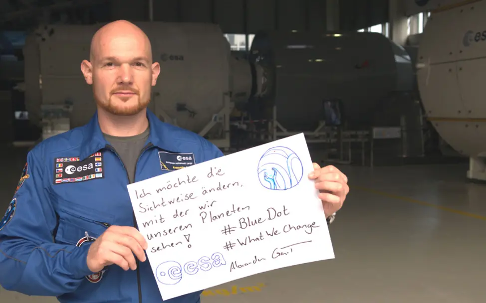 Alexander Gerst: Neue Entwicklungsziele, #whatwechange