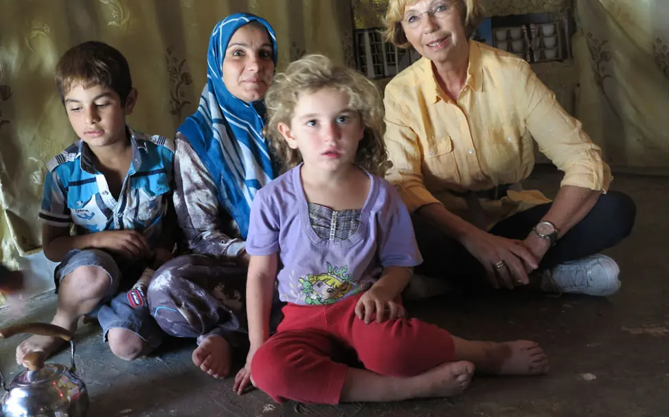 Zu Gast bei Mutter Lena (31) | © Maria von Welser Zuflucht im Libanon: Treffen mit Familie