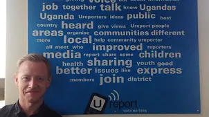 Erik Frisk, UNICEF-Uganda | © UNICEF DT/Lena Dietz Erik Frisk, UNICEF-Uganda