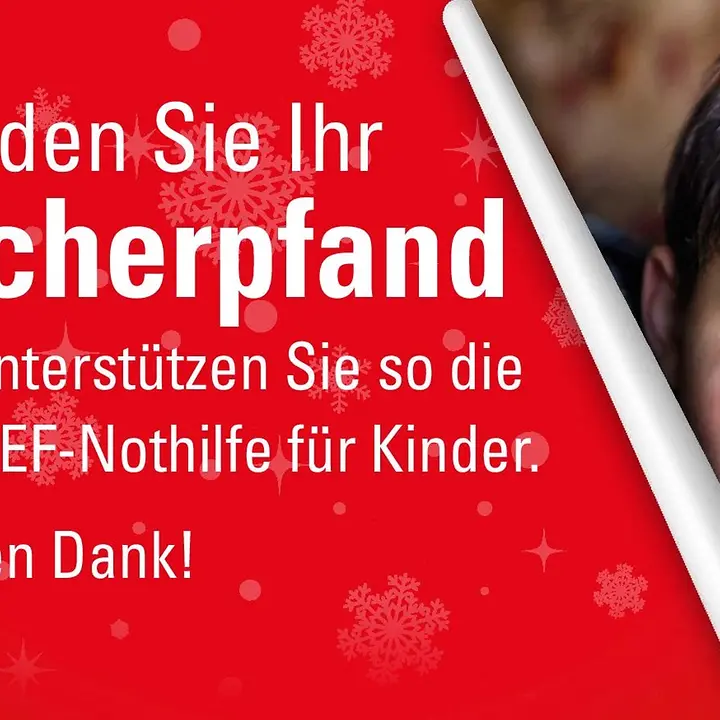 Becherpfand © UNICEF/UKLA2014-04894/Schermbrucker